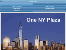 Tablet Screenshot of onenewyorkplaza.info